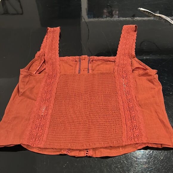 NWT FREE People lace tank top L  - Picture 10 of 10